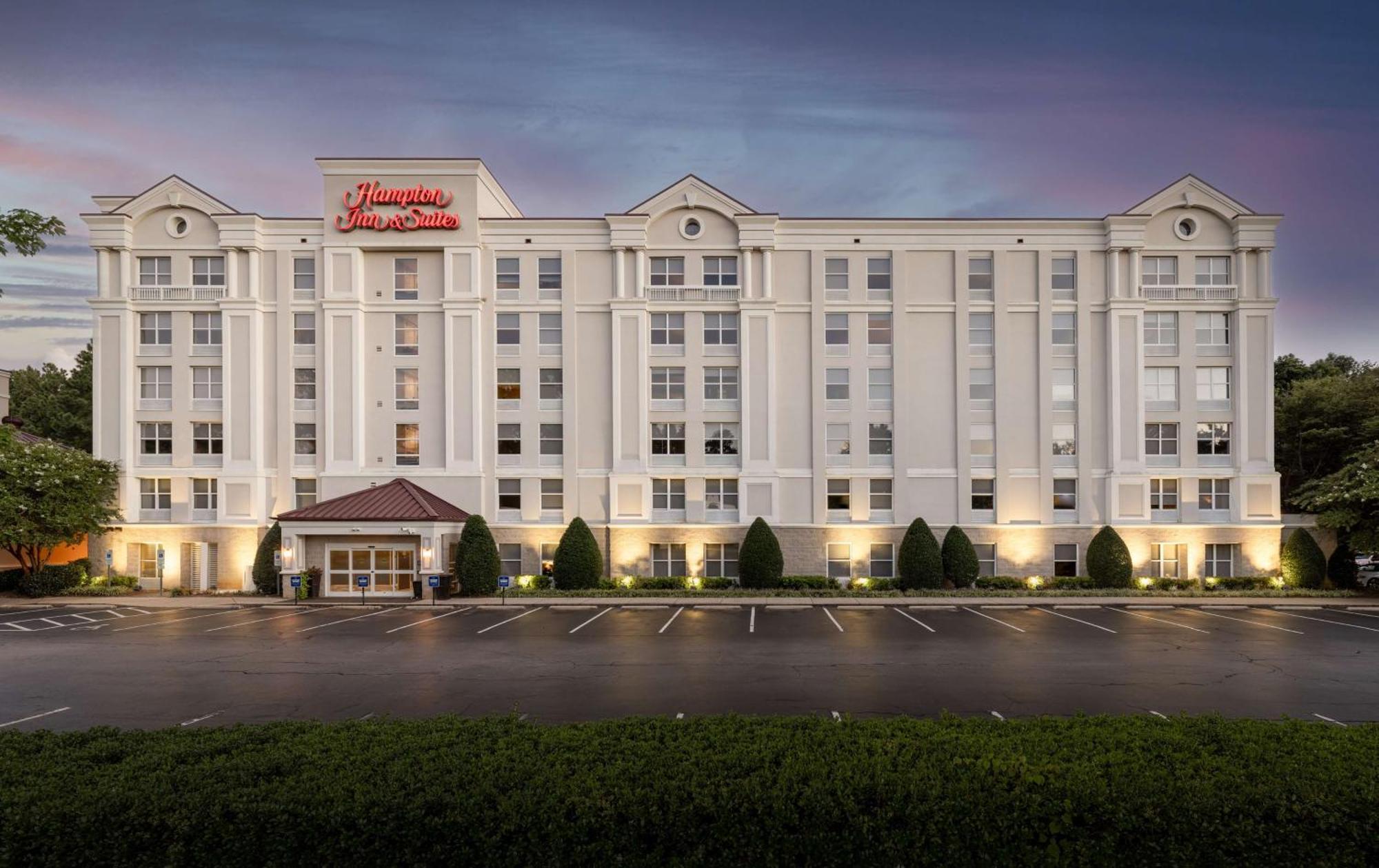 Hampton Inn & Suites Raleigh Cary Lenovo Center Bagian luar foto